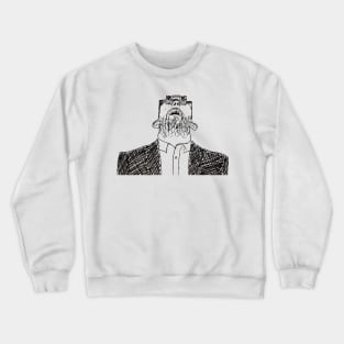 alex horne - look down Crewneck Sweatshirt